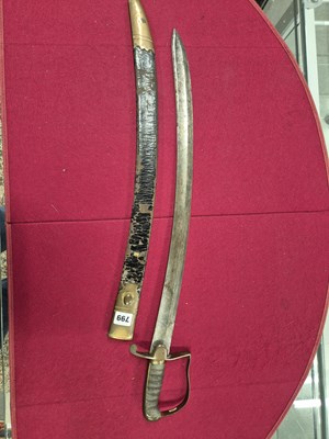 Lot 799 - Sword- A Georgian customs/ police issue...