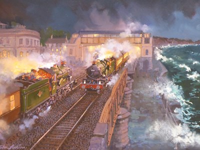 Lot 606 - John Austin (20th century) Locomotives, Devon...