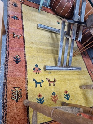 Lot 1541 - A Gabbeh tribal rug