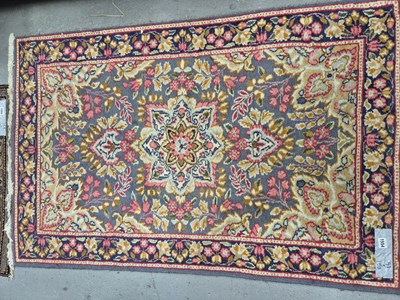 Lot 1554 - A Persian Tabriz rug 150 x 93 cm