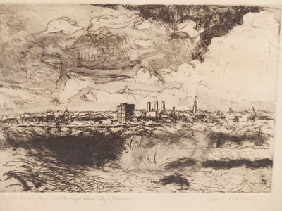 Lot 609 - David Risk Kennard. (b1959) The isle of dogs...