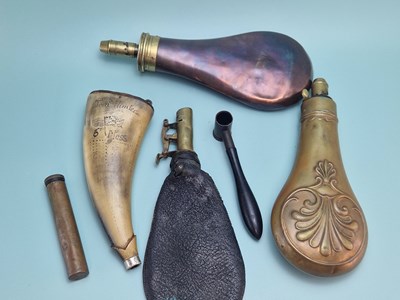 Lot 766 - A 19th-century copper and brass Sykes patent...