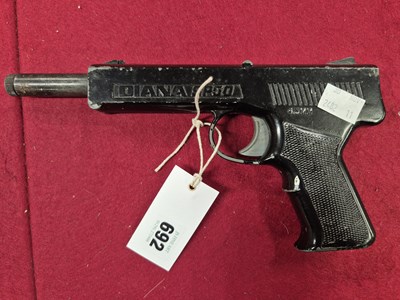 Lot 692 - Air Pistol- A Diana SP50 .177 Gat type air...