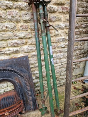 Lot 755a - Three acro props