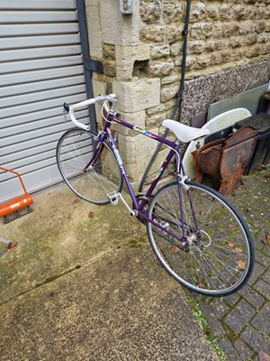 Lot 757a - A Peugeot Racing bicycle.