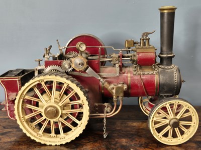 Lot 641 - A good scratch-built 1" scale model of a Live...