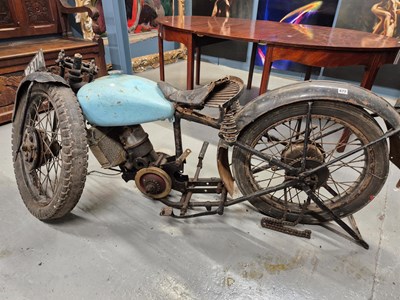 Lot 677 - Motorcycle.- c1935 Excelsior villiers 249 cc ...