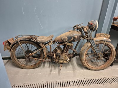 Lot 681 - Motorcycle.- New Imperial model 23? 150 cc...