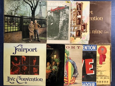 Lot 136 - Fairport Convention - 9 LP Records:...