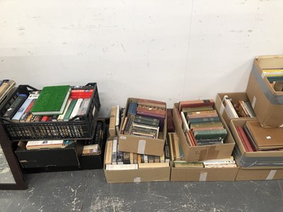 Lot 2004 - A large quantity of books: Biographies,...