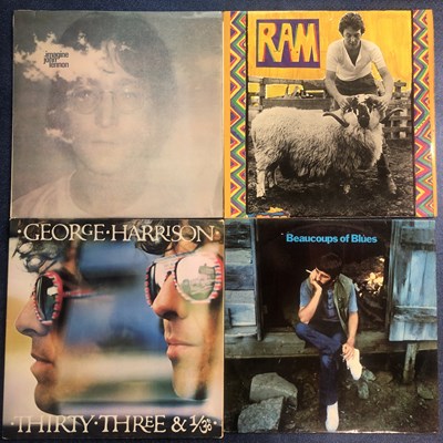 Lot 143 - The Beatles - Solo Works - 16 LP Records: John...