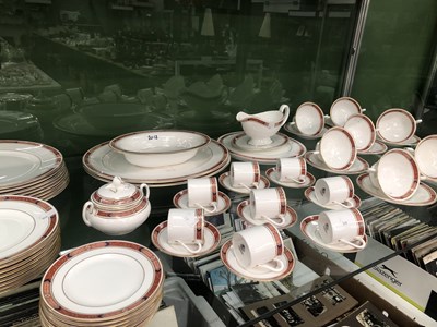 Lot 2018 - A Worcester Beaufort pattern soup, coffee and...