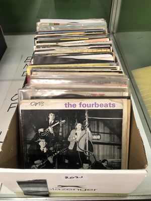 Lot 2021 - Approximately 100 7" single records: pop, rock...