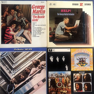 Lot 144 - The Beatles / George Martin / Related - 15 LP...