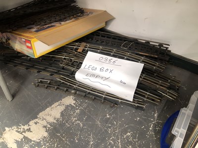 Lot 2030 - A quantity of o gauge rail