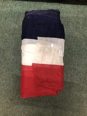 Lot 2034 - A 'British Made' French tricolour