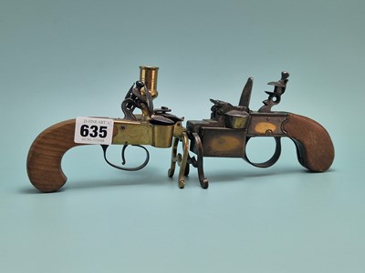 Lot 635 - A Dunhill lighter in the form of a pistol...