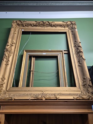 Lot 2043 - Three gilt picture frames