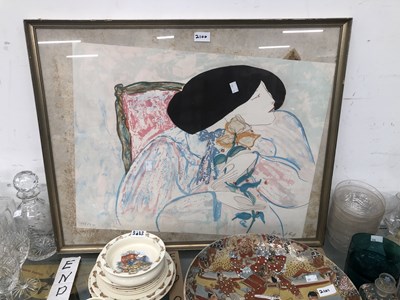 Lot 2100 - Linda le Kinff- (b.1949) A pencil-signed,...