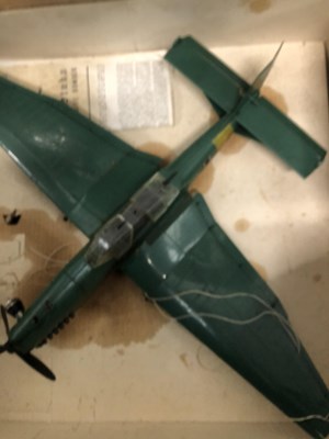 Lot 2104 - A boxed Cox's scale model Stuka with live fuel...