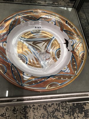 Lot 2127 - An Alan Caiger Smith lustre dish (for...