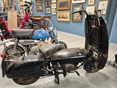 Lot 684a - Motorcycle- Corgi Mk4 98cc motor scooter 1953....