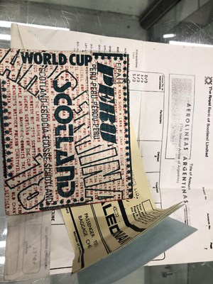 Lot 219 - Football interest- Three FIFA 1978 World Cup...