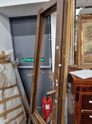 Lot 1152 - An artists painting easel and two display easels.