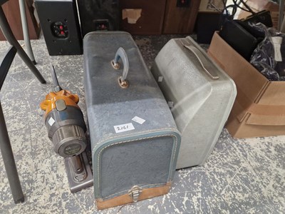 Lot 2161 - Sewing machine and a type writer.