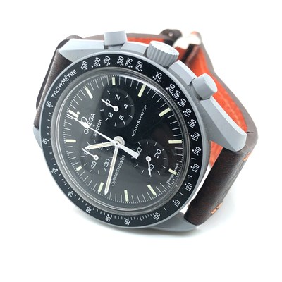 Lot 83 - Omega X Swatch Moonswatch collection: mission...