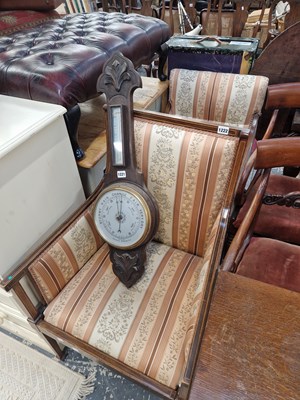 Lot 1222 - Two similar Edwardian mahogany and inlaid...