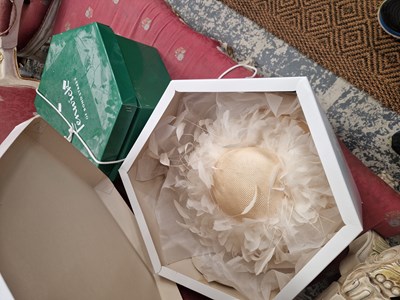 Lot 1254 - Two designer ladies hats in boxes.