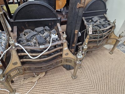 Lot 1316 - Two Georgian style decorative heaters.