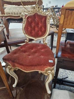 Lot 1356 - A 19th century paint decorated carved show...