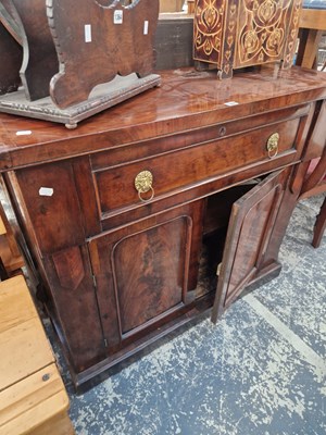 Lot 1366 - A Victorian mahogany chiffonier  secretaire...