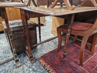Lot 1370 - A large Victorian mahogany Sutherland drop...