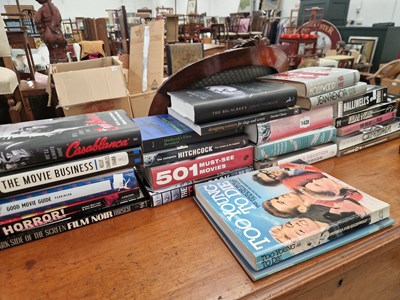 Lot 1428 - A small collection of movie related books.