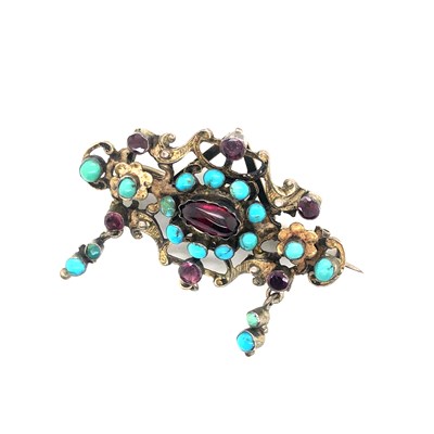 Lot 159 - An antique Austro-Hungarian gem set...