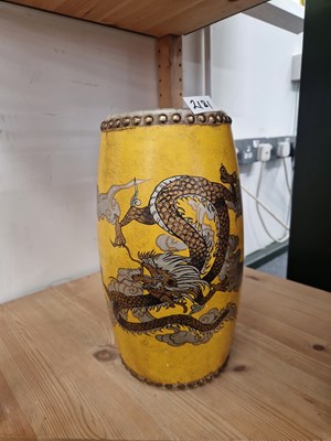 Lot 2181 - A small oriental drum