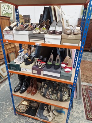 Lot 2188 - Twelve pairs of ladies designer shoes, various...