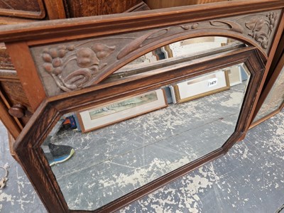 Lot 1471 - Two wall mirrors.