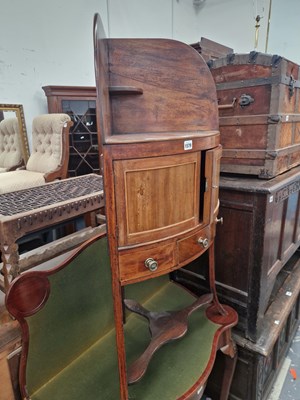 Lot 1579 - A Regency corner washstand.