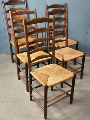 Lot 935 - A Rare set of Five Gimson designed Clisset...