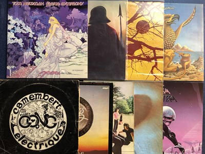 Lot 190 - Prog Rock - 9 LP Records: Tom Newman - Faerie...
