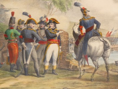 Lot 102 - Charles Motte, French 1785-1836. Napoleon at...