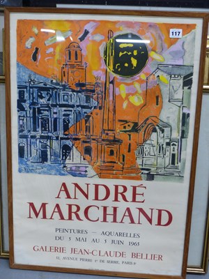 Lot 117 - Andre Marchand, French 1907-1997. Paris...