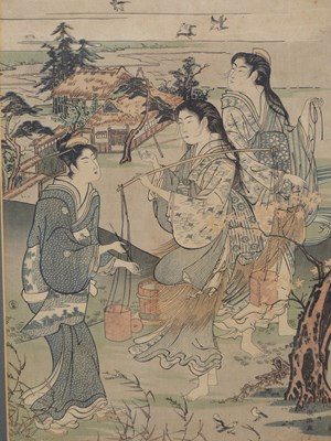 Lot 121 - Kubo Shunman, Japanese 1757-1820. Brine...