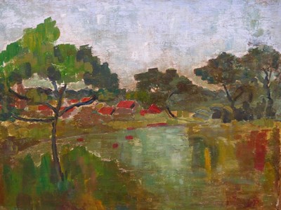 Lot 141 - Attributed. Victor Pasmore, British 1908-1998....