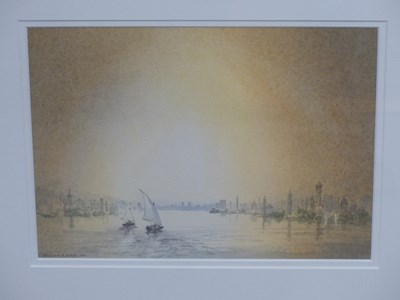 Lot 33 - William H. North. (b. 1949) ARR. Boats on the...