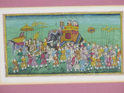 Lot 36 - Middle Eastern school. A procession with an...